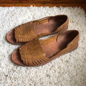 Happy Go Lucky Huarache Sandal